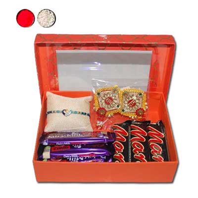 "Premium Rakhi hamper- PRC-1 - Click here to View more details about this Product